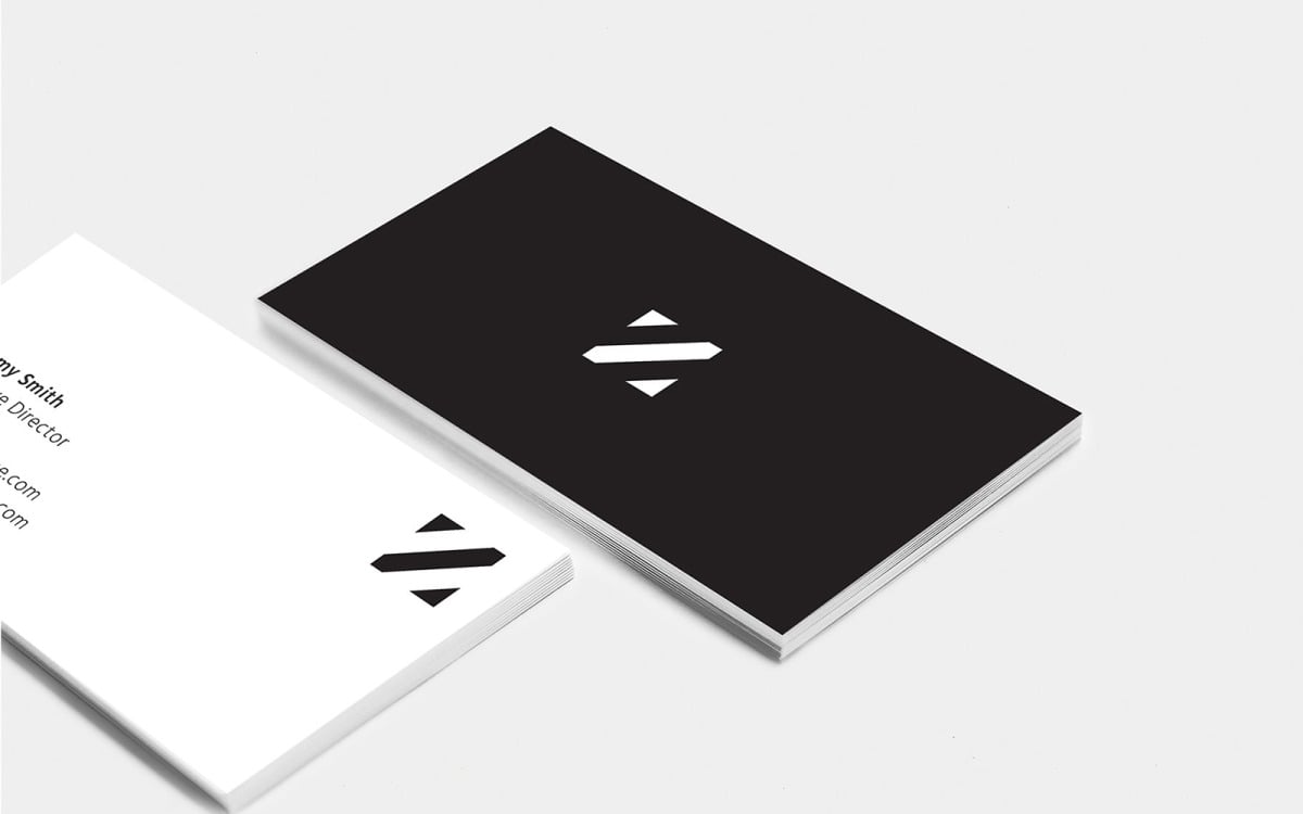 Minimalist Business Cards Corporate Identity Template