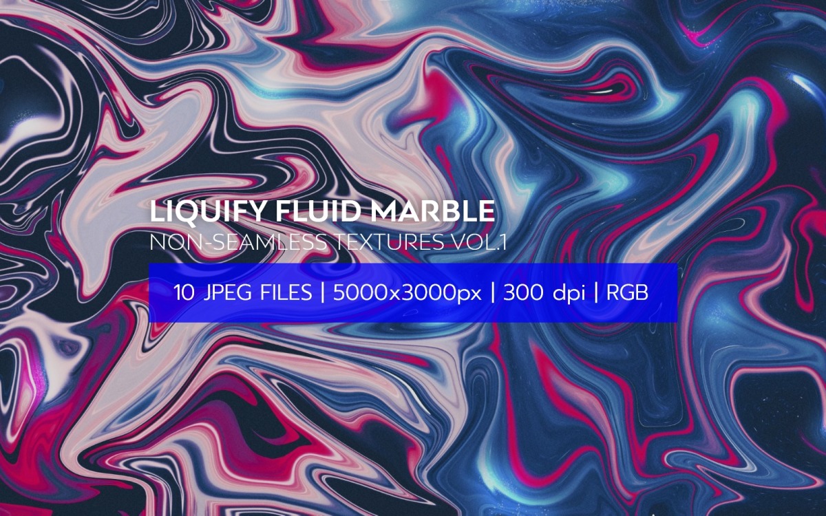 Liquify Fluid Marble - Не бесшовные текстуры, том 1, фон