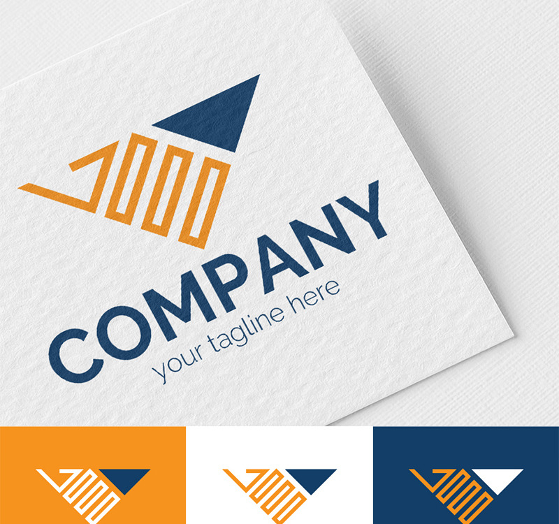 1000 Volts Logo Template 84562 TemplateMonster