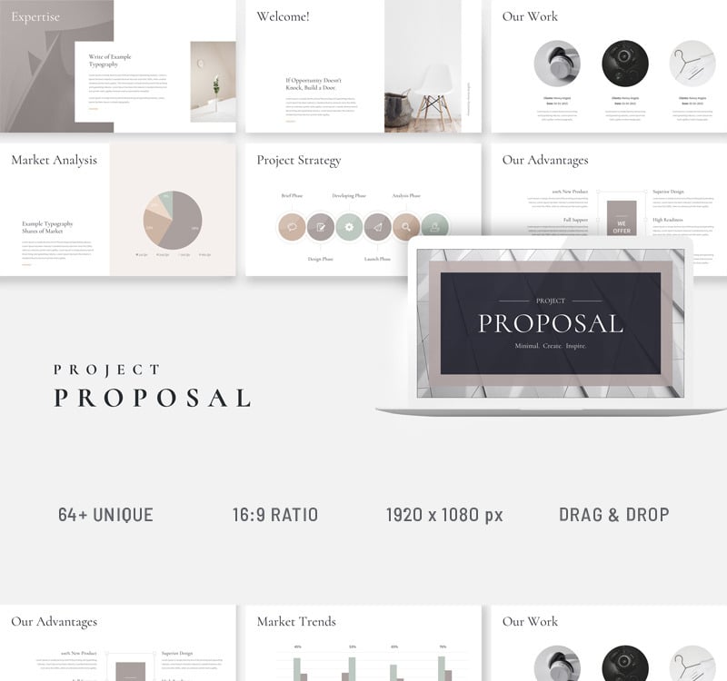 Project Proposal Business Plan - Keynote template