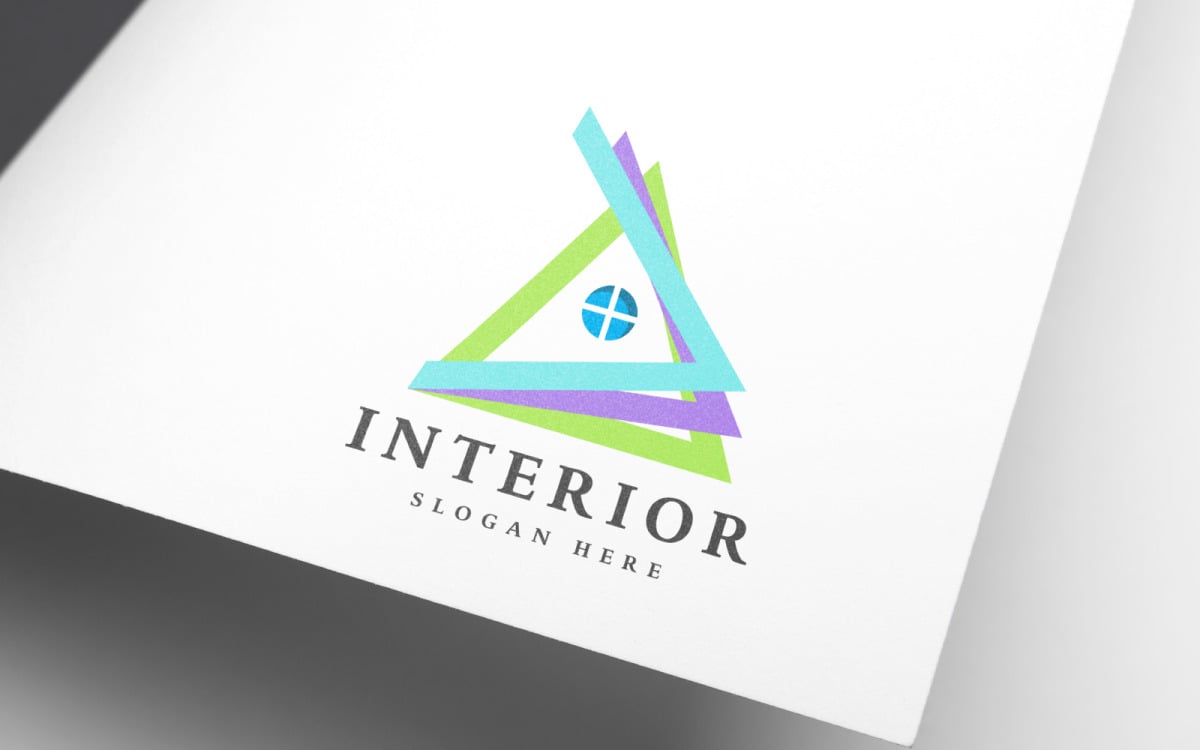 Creative Home Interior Design Logo Design Templatemonster