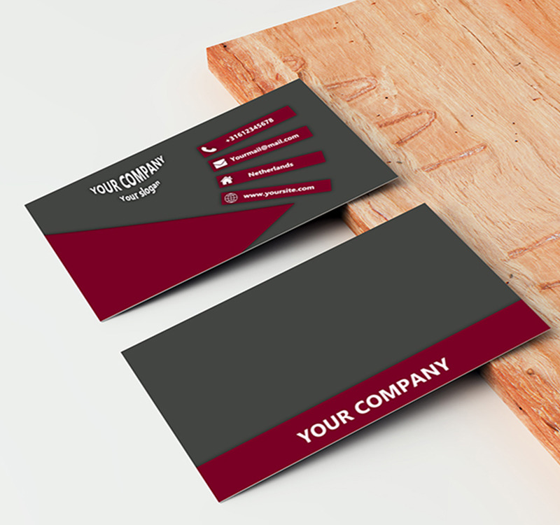 Red grey Modern Businesscard Corporate Identity Template Red grey Modern Businesscard Corporate Identity Template
