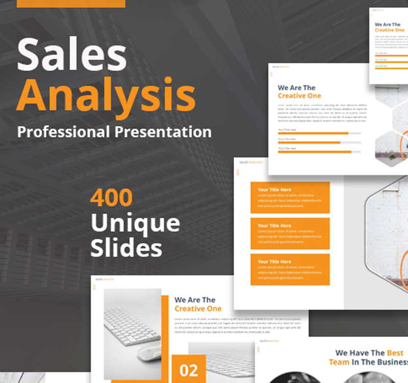 sales analysis presentation