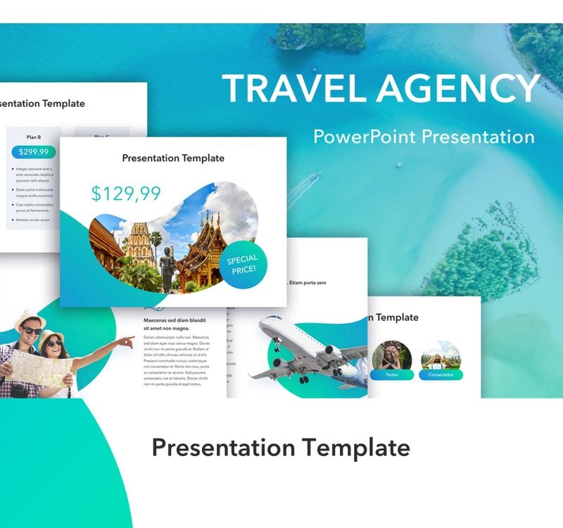 Travel Agency Powerpoint Template 89846 Templatemonster 9673