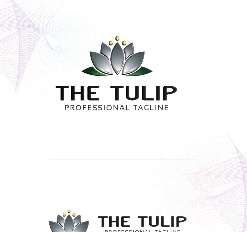 Eco leaves tulip logo icon design template elements Stock Vector | Adobe  Stock