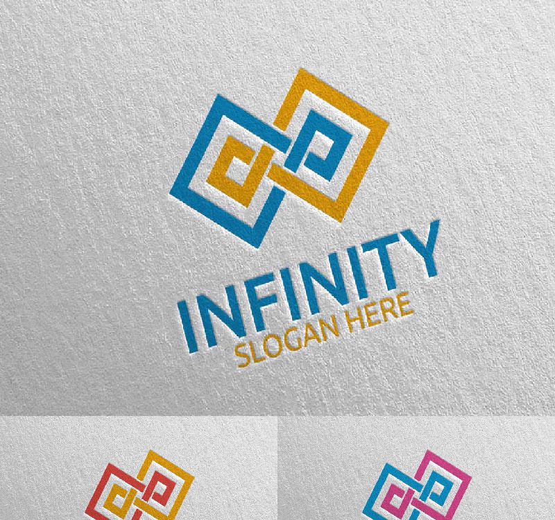 Infinity loop Design 21 Logo Template - TemplateMonster