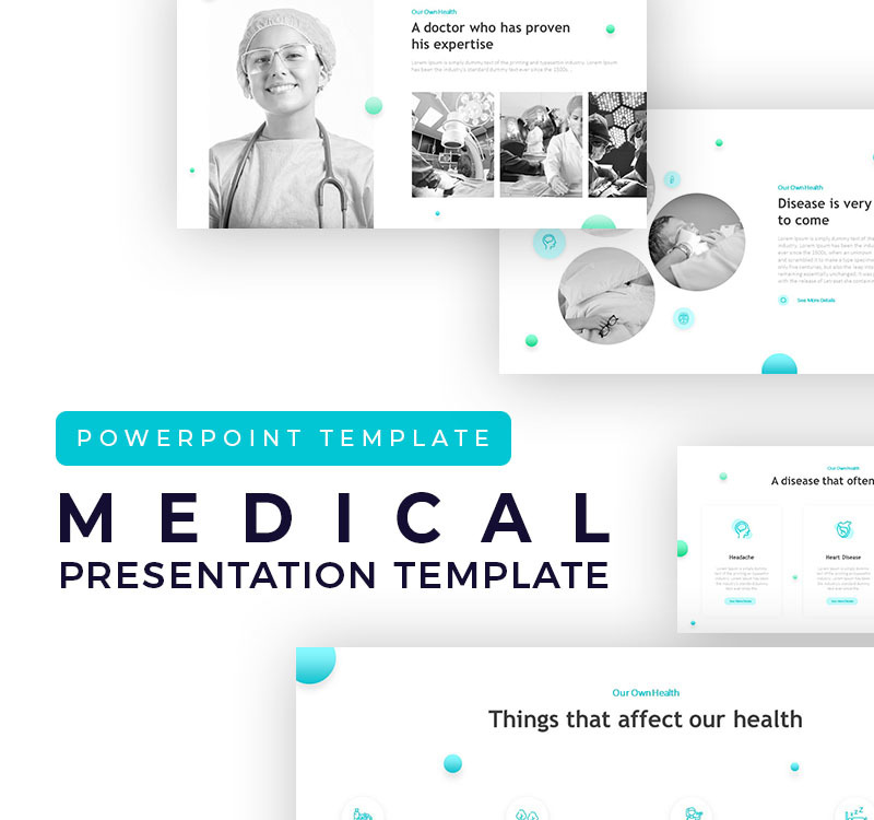 Medical Creative Presentation PowerPoint Template