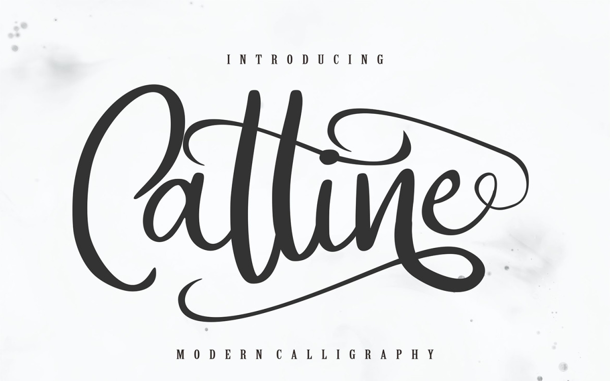 Online Script, Modern Calligraphy by Graphicdeal