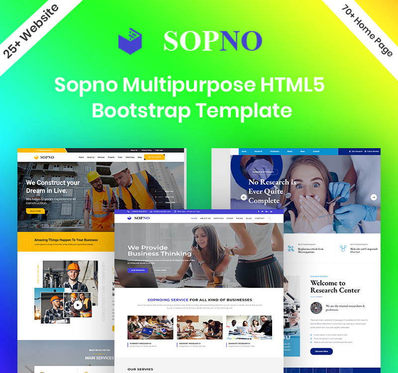 responsive bootstrap builder website templates