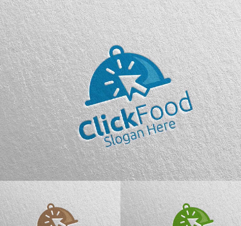 Clique em Food for Restaurant or Cafe 46 Logo Template