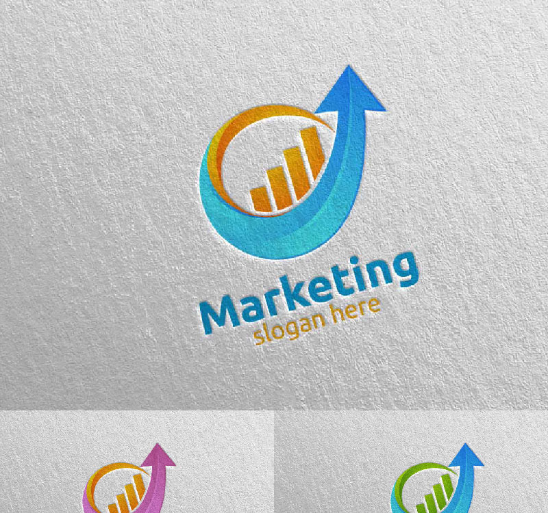 Marketing Financial Advisor Logo 38 | Financial logo, Marketing logo, Logo  design