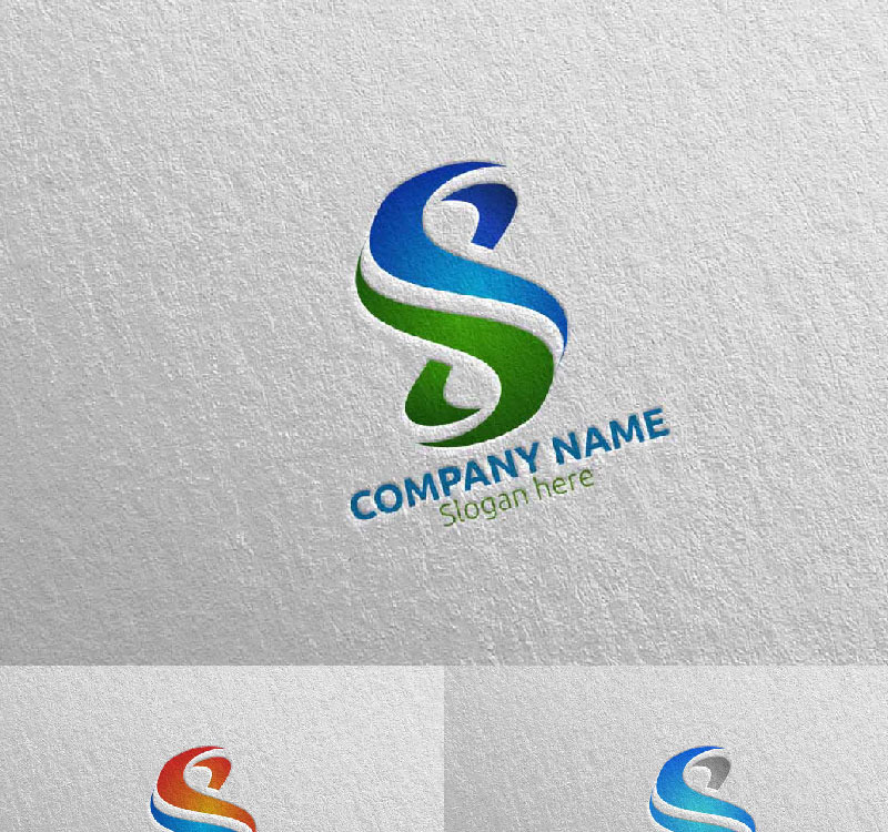 Letter S Design 54 Logo Template #97622 - TemplateMonster