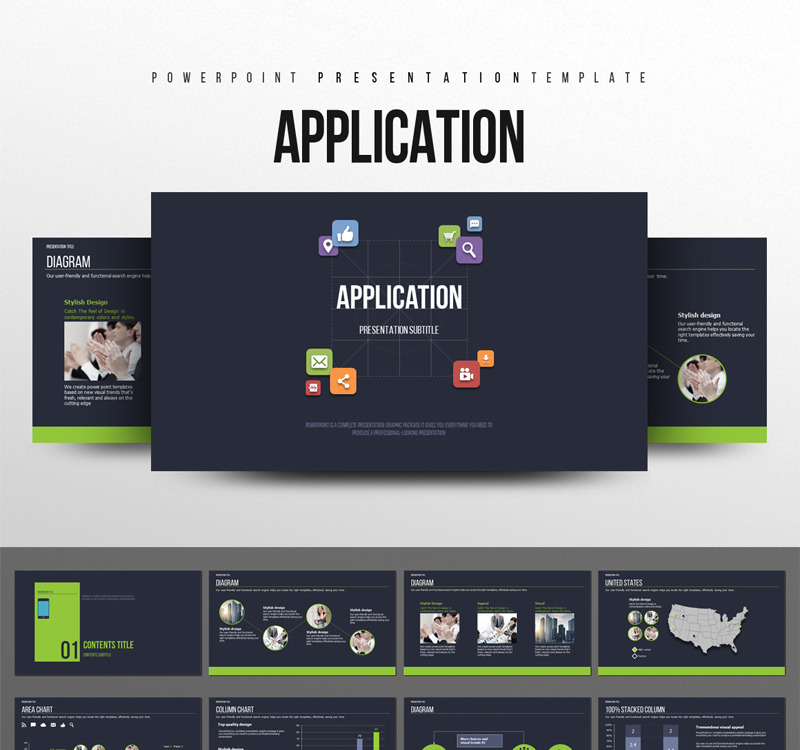 application presentation ppt sample