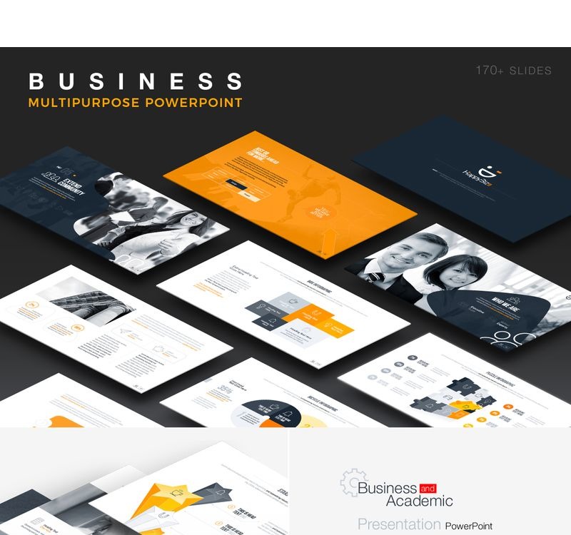 Beta | Business PowerPoint Template #98912 - TemplateMonster