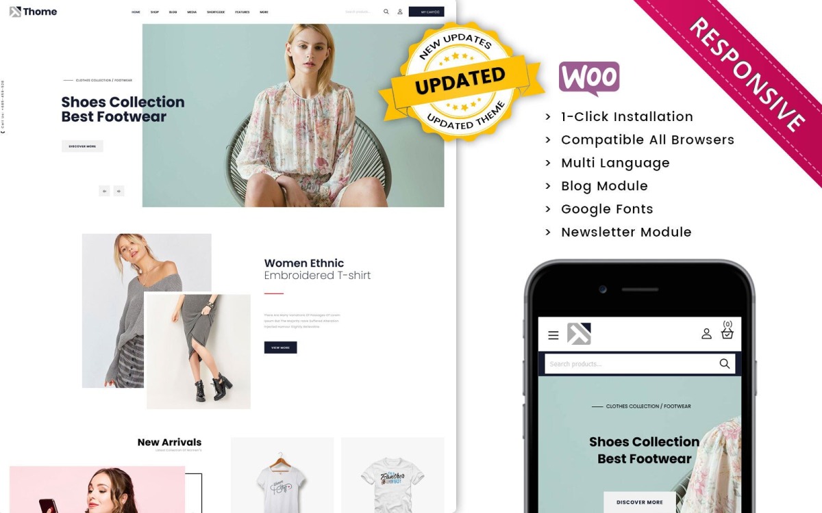 Minimal Store Responsive WooCommerce Theme