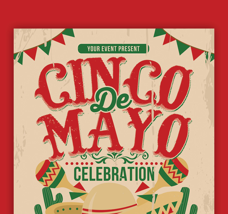 Cinco de Mayo Flyer - Corporate Identity Template