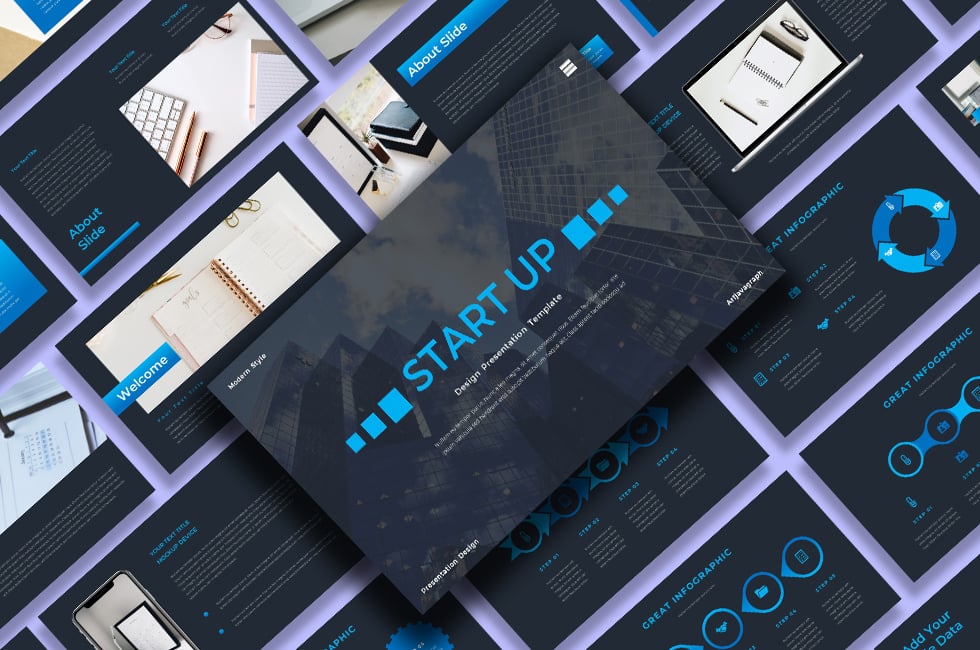 Kit Graphique #120129 Business Clean Divers Modles Web - Logo template Preview