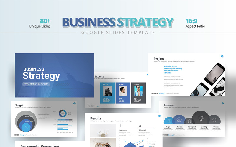 Business Strategy Template Google Slides