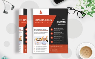 Construction Flyer Template - Corporate Identity Template
