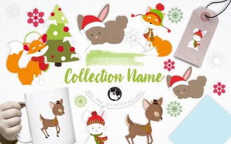 Collection Name illustration pack - Vector Image