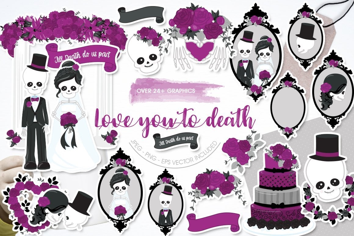 Kit Graphique #120323 Wedding Vector Divers Modles Web - Logo template Preview