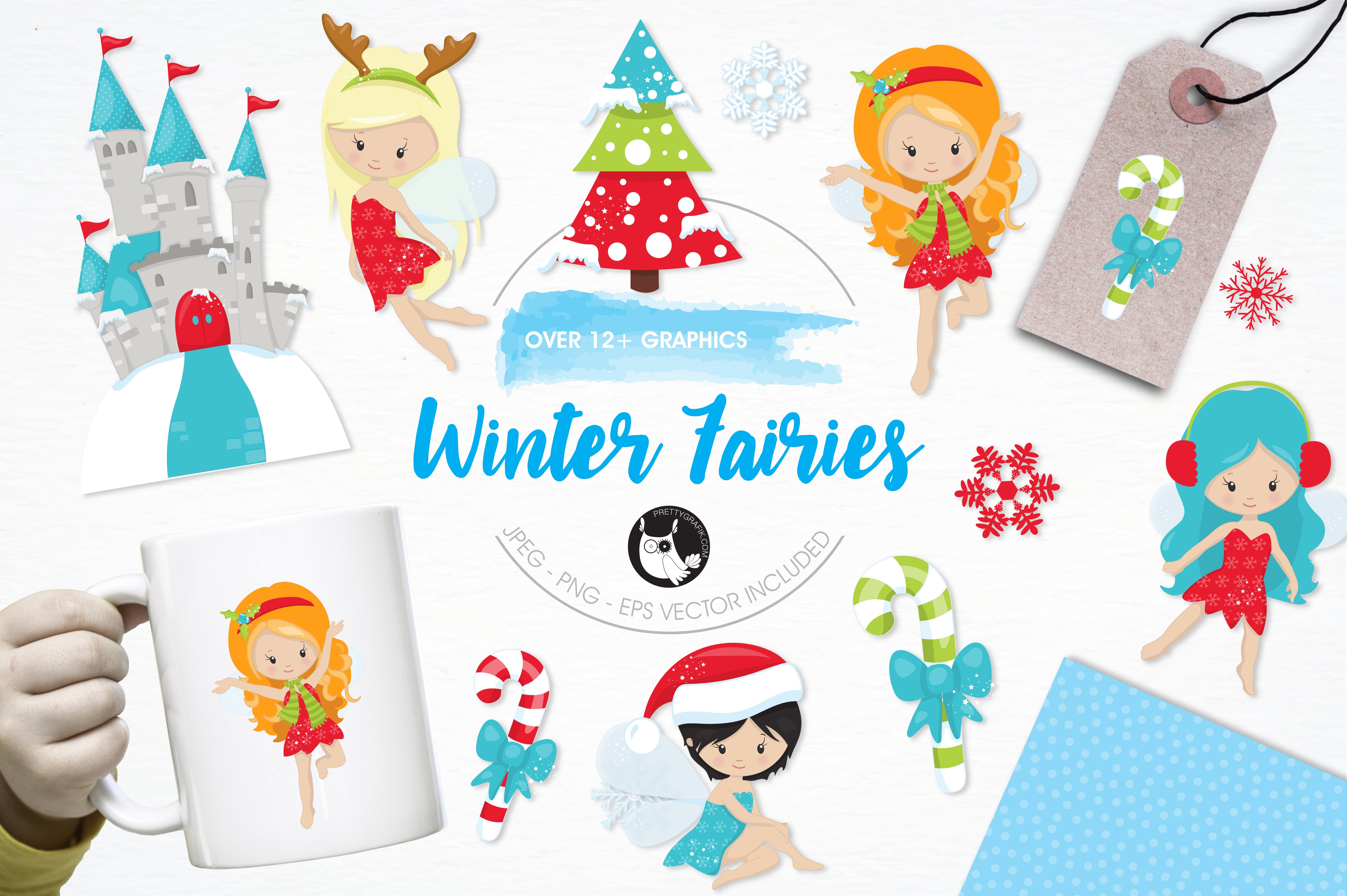 Kit Graphique #120364 Illustration Winter Divers Modles Web - Logo template Preview