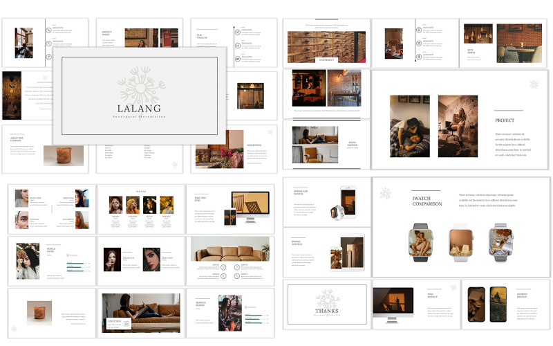 Lalang PowerPoint template PowerPoint Template