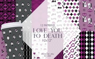 Love you to death - Vector Image