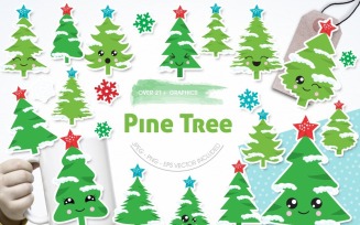 Pine Tree - Vector Image