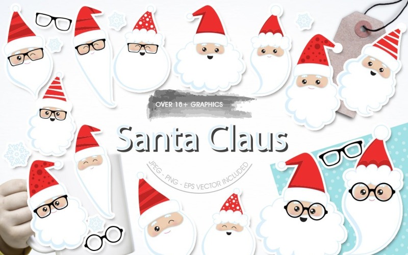 Santa Claus - Vector Image Vector Graphic