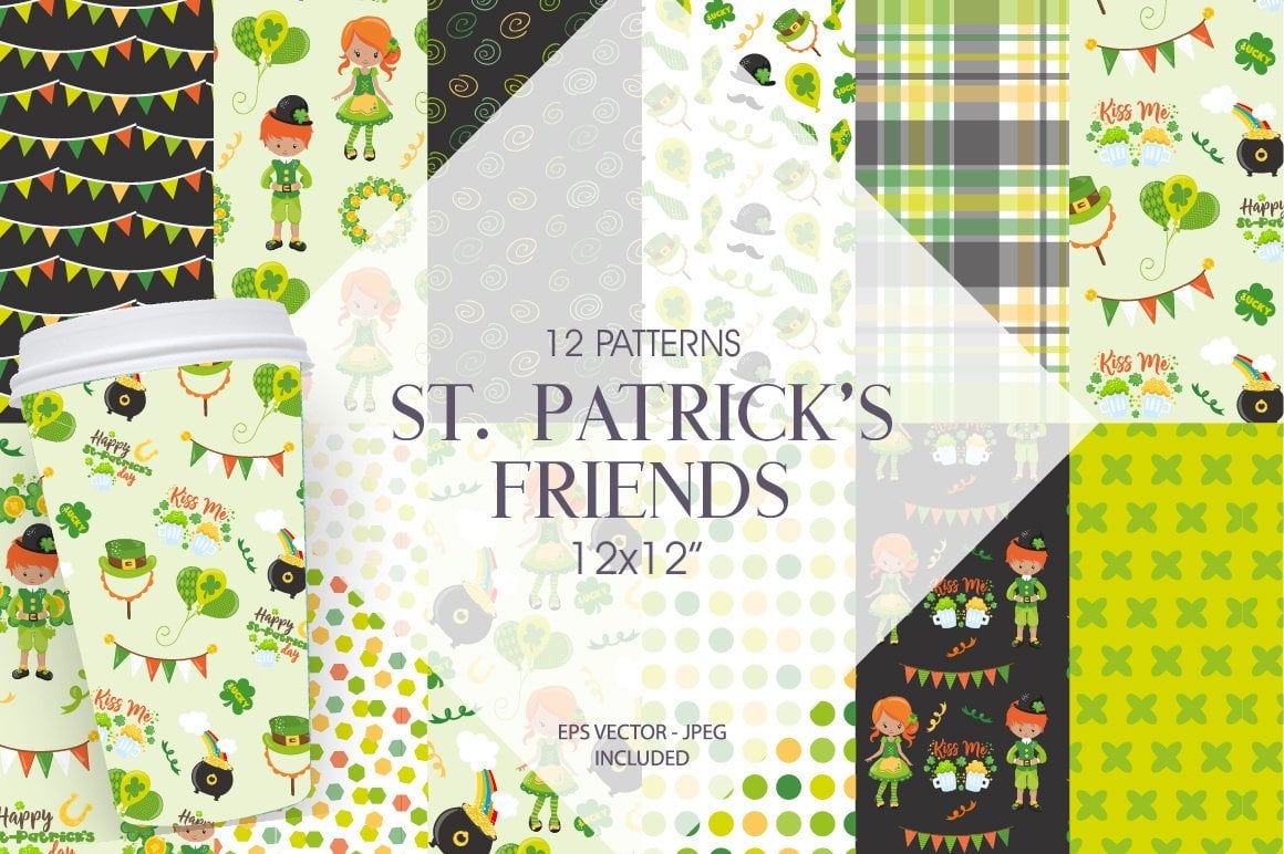 Kit Graphique #120450 Clover Friends Divers Modles Web - Logo template Preview