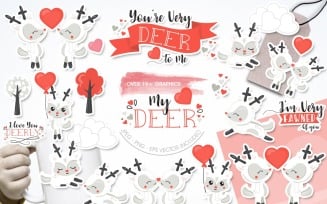 My Deer - Vector Image