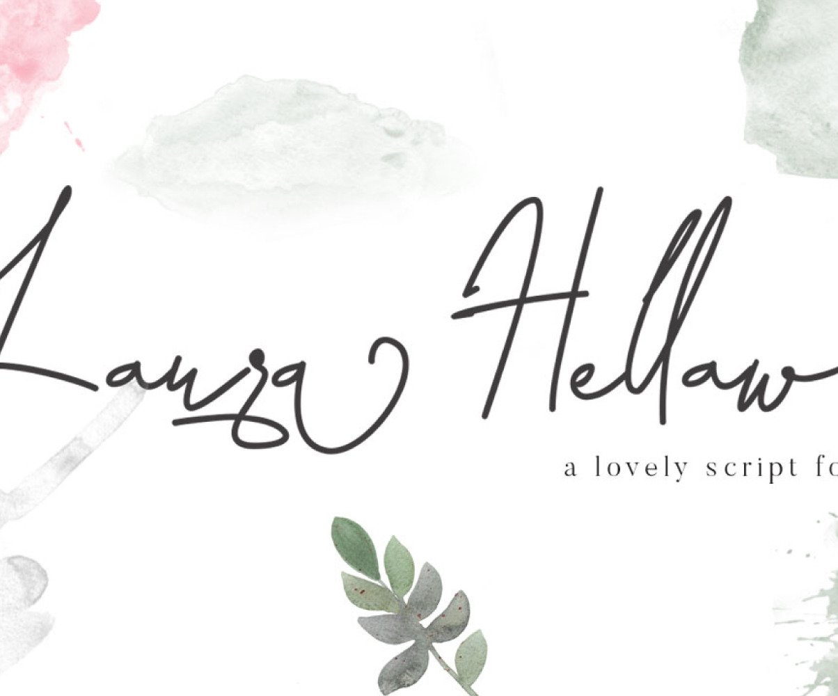 Laura Hellaw Font #101455