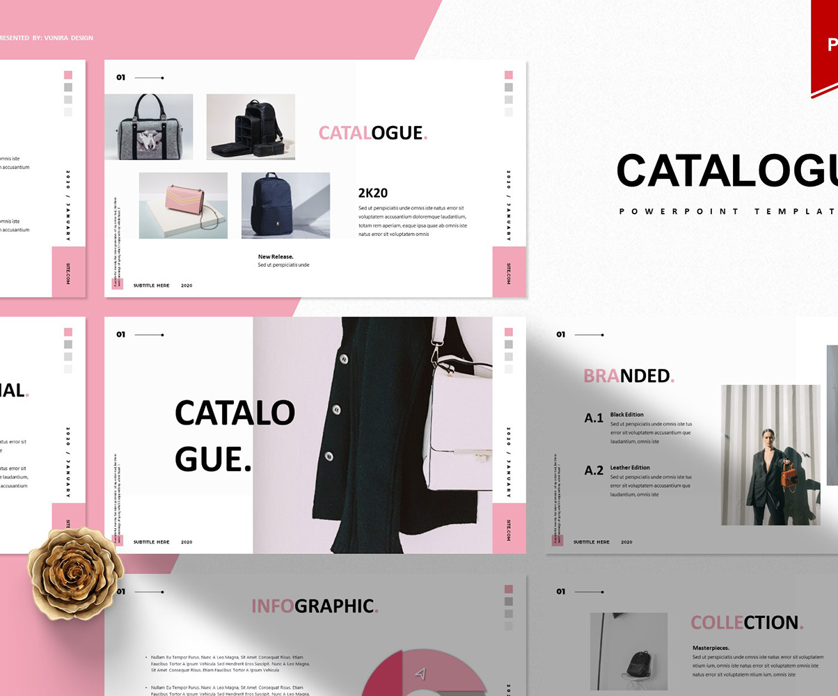 Catalogue | PowerPoint Template #101680