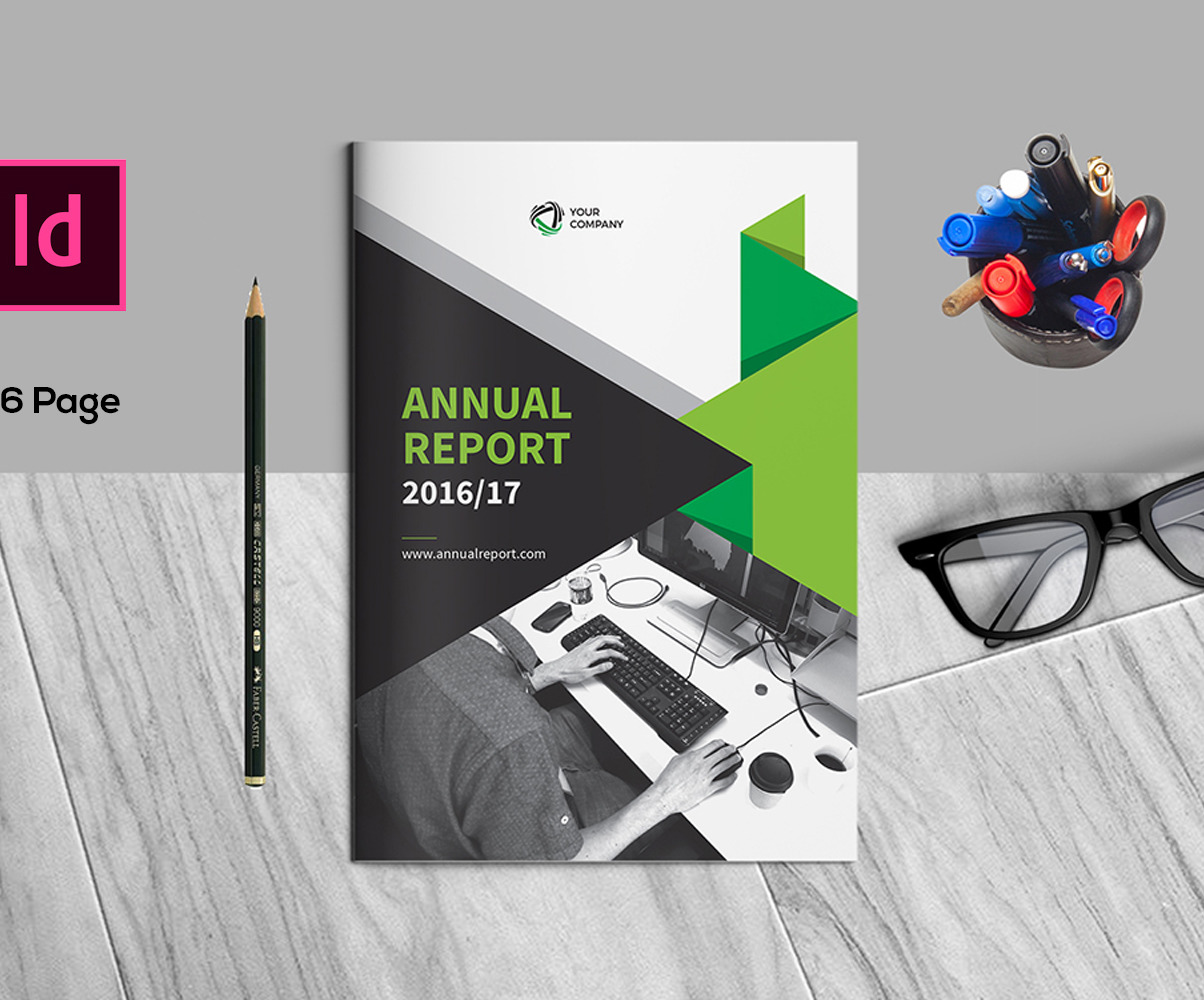 Annual Report 2020 Bedrijfsidentiteit template №101988