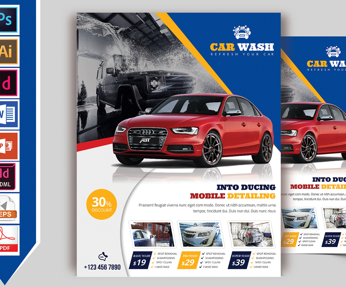 Car Wash Flyer Template from s.tmimgcdn.com
