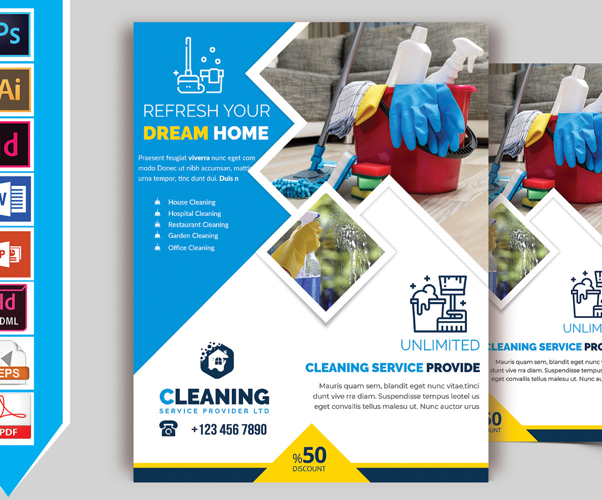 Cleaning Services Flyer Template from s.tmimgcdn.com