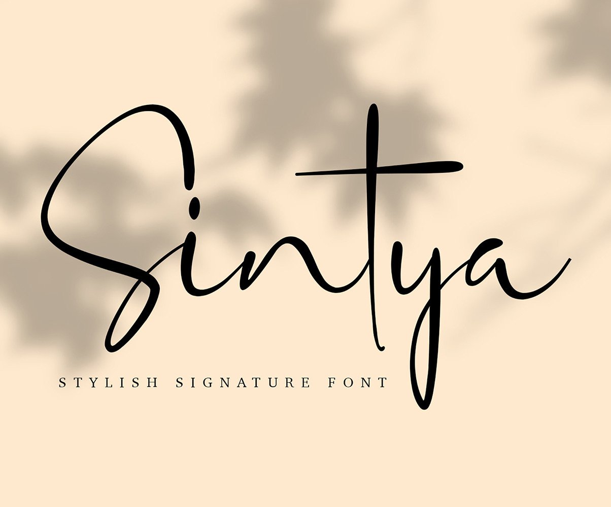premium fonts for signatures