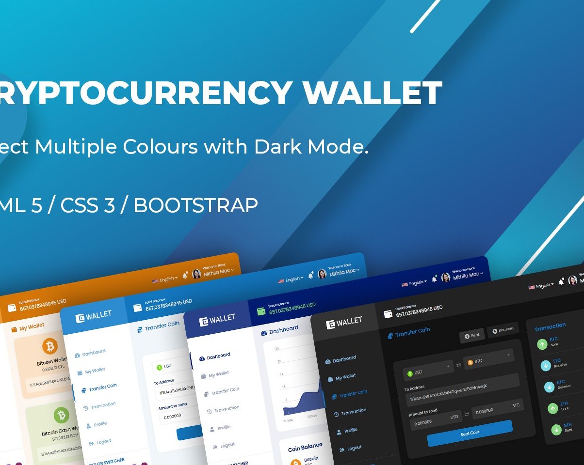 crypto wallet wordpress theme