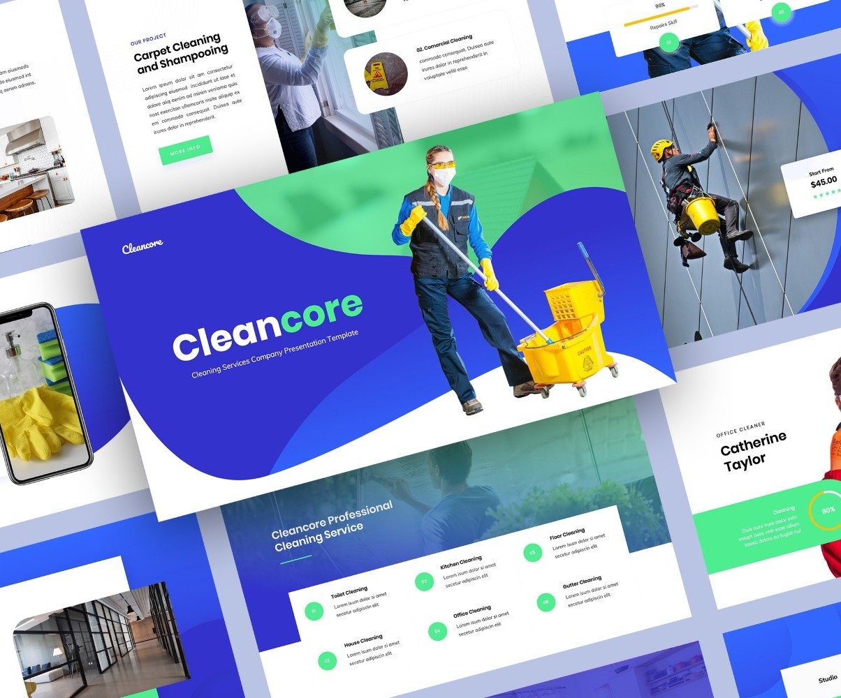 cleaning service presentation