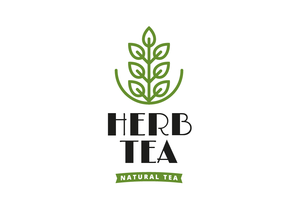 Herb Tea Logo Template