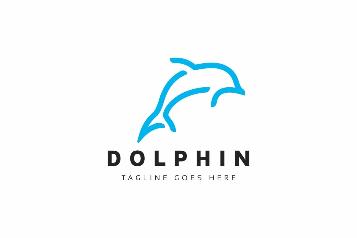 Dolphin Logo Template #113177