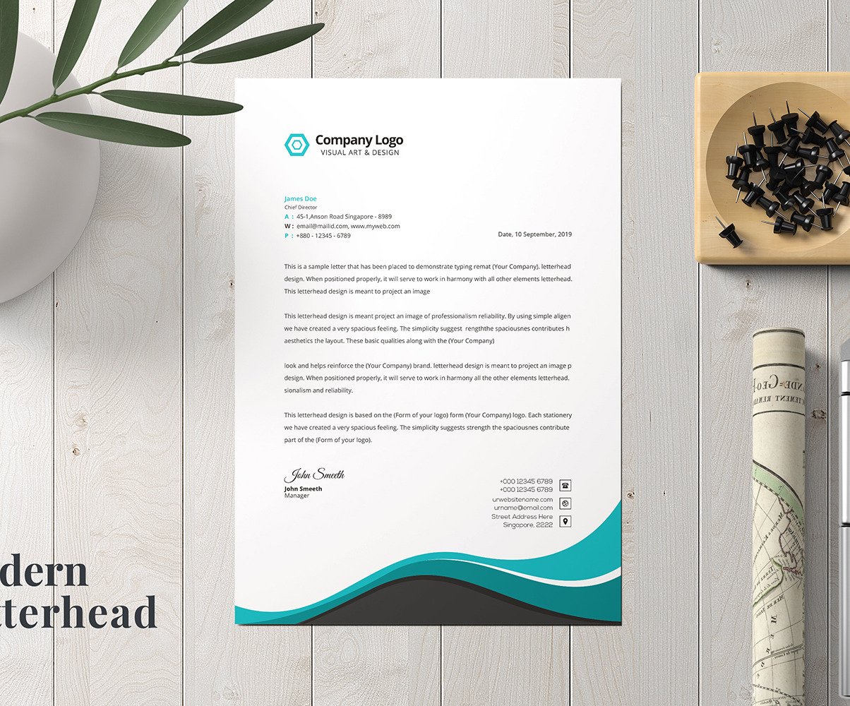 Headed Paper Design Designing A Letterhead The Complete Guide See More Ideas About Paper 6952