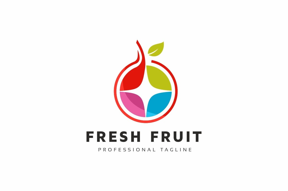 Fresh Fruit Logo Template #117031