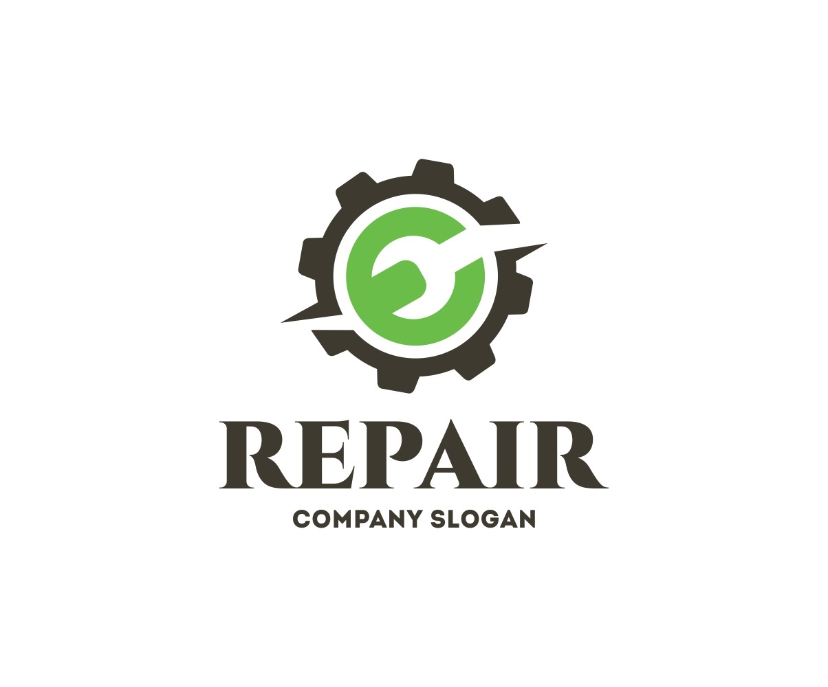 Auto Repair Service Logo Template #122078