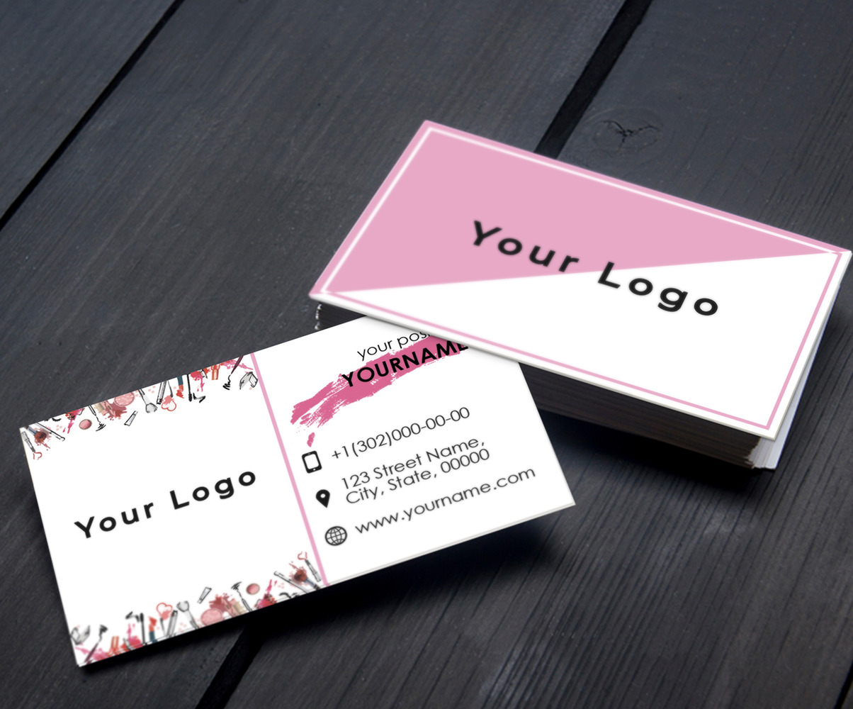 Business Card Corporate Identity Cosmetic