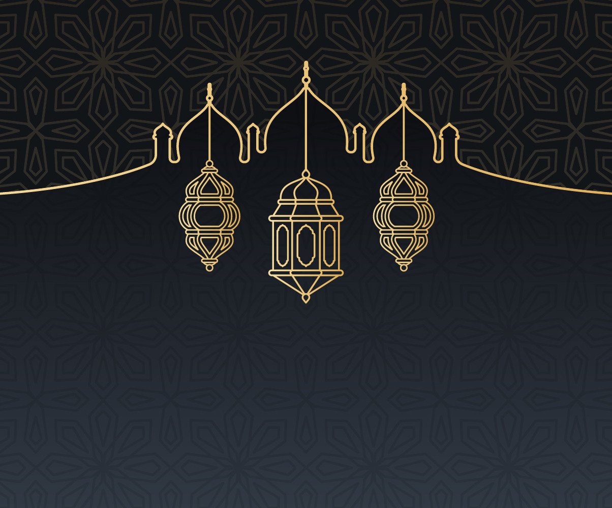 Islamic, arabic, lantern, ramadan, kareem, eid, mubarak, background