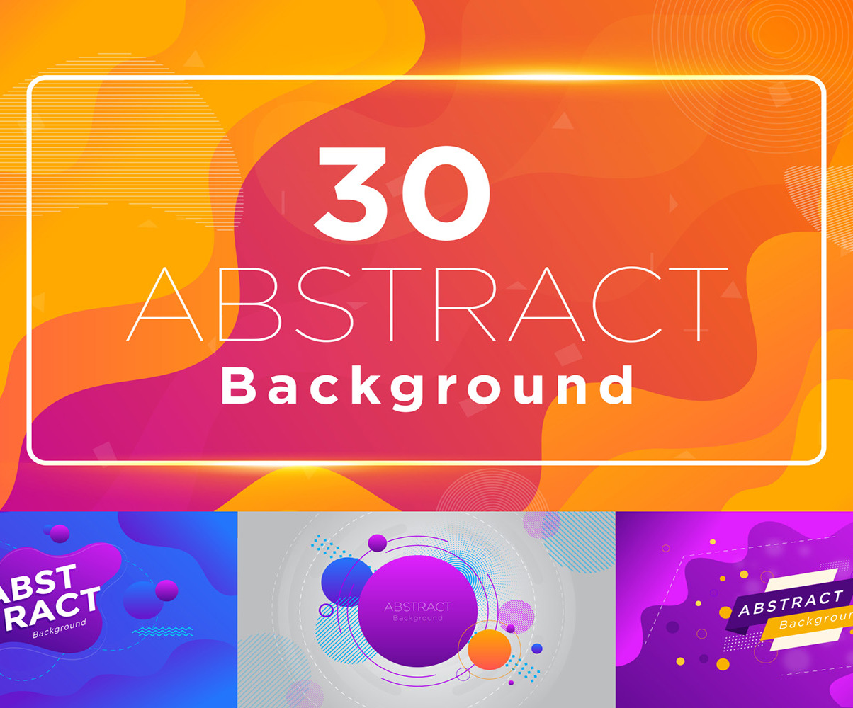 Modern Abstract Banner Background