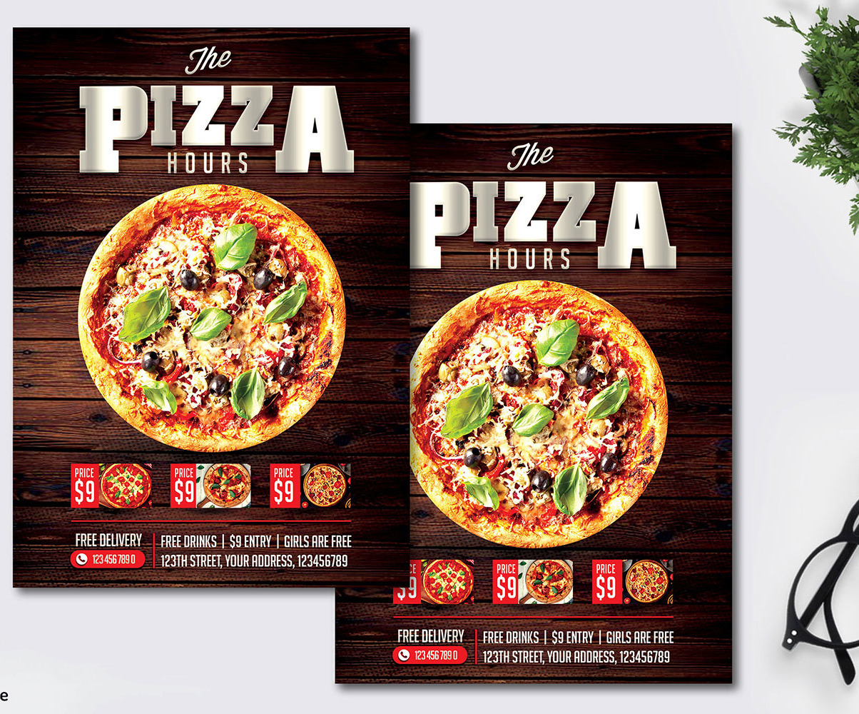 Pizza Flyer Vol 04 Mr Corporate Identity Template