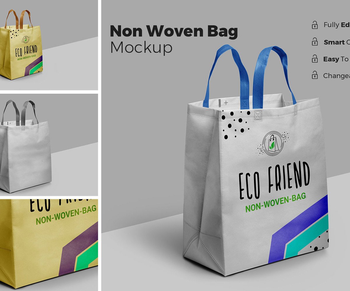 Download Non Woven Bag Product Mockup #147025